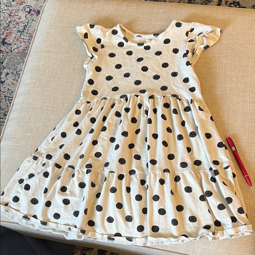Tucker + Tate Black Polka Dot Dress